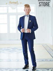 Однобортный, Смокинг, Двойка Смокинг двойка Ennio от Прокат мужских костюмов Dress Code Rent 2