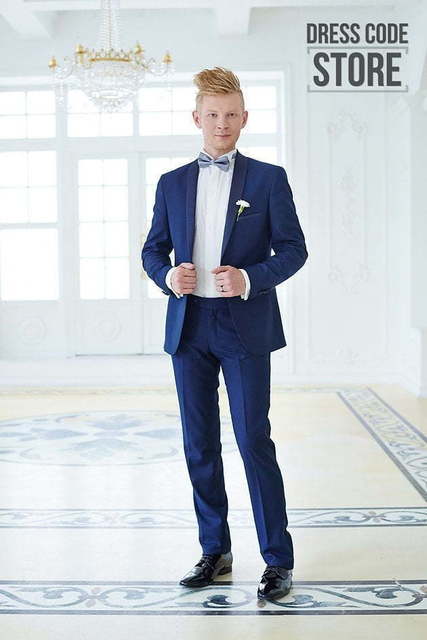 Однобортный, Двойка, Смокинг Смокинг двойка Ennio от Салон мужских костюмов Dress Сode Store 2