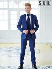 Однобортный, Смокинг, Тройка Смокинг тройка Chezare от Салон мужских костюмов Dress Сode Store 1