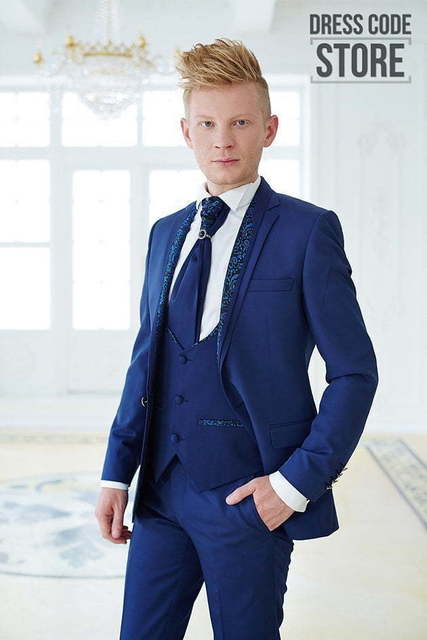 Однобортный, Тройка, Смокинг Смокинг тройка Chezare от Салон мужских костюмов Dress Сode Store 2