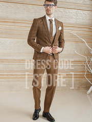 Однобортный, Тройка Свадебный костюм Сrown (Краун) от Салон мужских костюмов Dress Сode Store 1