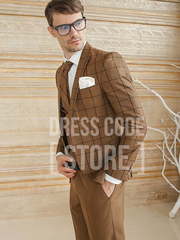 Однобортный, Тройка Свадебный костюм Сrown (Краун) от Салон мужских костюмов Dress Сode Store 2