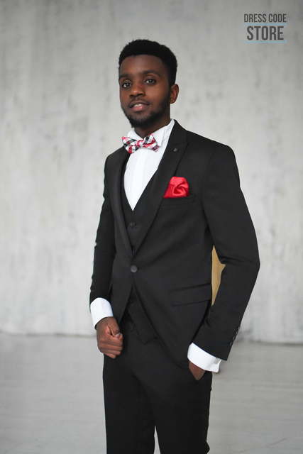 Однобортный, Тройка Свадебный костюм 45 Maverick от Салон мужских костюмов Dress Сode Store 3