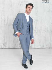 Однобортный, Тройка Свадебный костюм 49 Celentano от Салон мужских костюмов Dress Сode Store 1