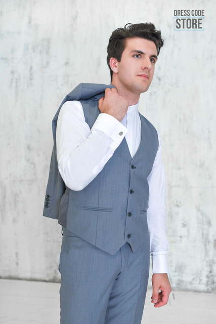 Однобортный, Тройка Свадебный костюм 49 Celentano от Салон мужских костюмов Dress Сode Store 3