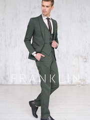 Однобортный, Тройка Свадебный костюм Abercromby (Эберкромби) от Салон мужских костюмов Dress Сode Store 1
