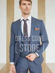 Однобортный, Тройка Свадебный костюм Absolent (Абсолент) от Салон мужских костюмов Dress Сode Store 2