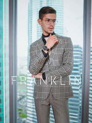 Однобортный, Тройка Свадебный костюм Bannerman (Баннэрмен) от Салон мужских костюмов Dress Сode Store 2