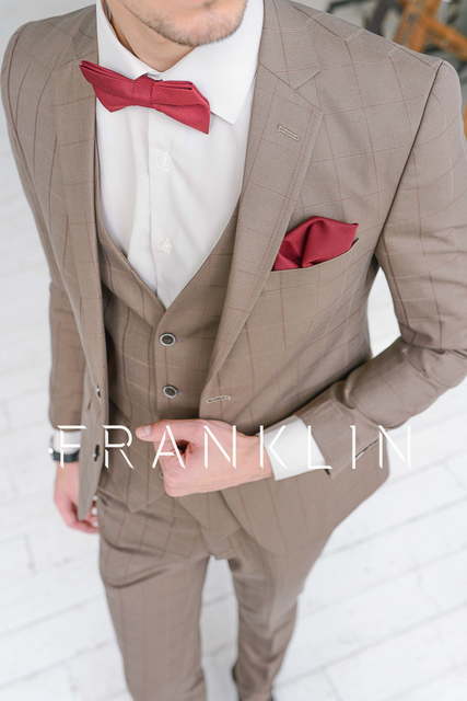 Однобортный, Тройка Свадебный костюм Barclay (Барклай) от Салон мужских костюмов Dress Сode Store 3