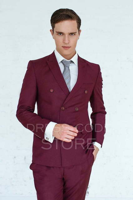 Двойка, Двубортный Свадебный костюм Bardolino (Бардолино) от Салон мужских костюмов Dress Сode Store 2