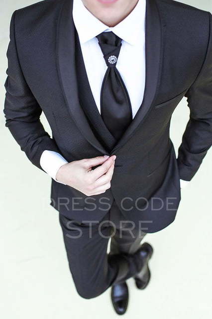 Однобортный, Тройка Свадебный костюм Bizzare (Бизарэ) от Салон мужских костюмов Dress Сode Store 3