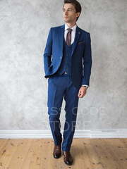 Однобортный, Тройка Свадебный костюм Carnegi (Карнеги) от Салон мужских костюмов Dress Сode Store 1