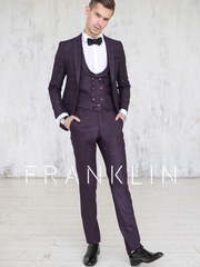 Однобортный, Тройка Свадебный костюм Chalmers (Чалмерс) от Салон мужских костюмов Dress Сode Store 1