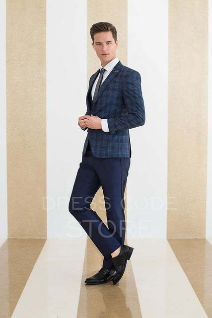 Однобортный, Тройка Свадебный костюм Charteris (Чартерис) от Салон мужских костюмов Dress Сode Store 3