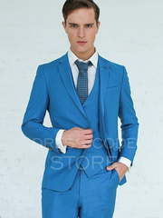 Однобортный, Тройка Свадебный костюм Del mar (Дельмар ) от Салон мужских костюмов Dress Сode Store 2