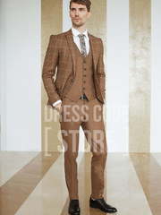 Однобортный, Тройка Свадебный костюм Erskine (Эрскин) от Салон мужских костюмов Dress Сode Store 1