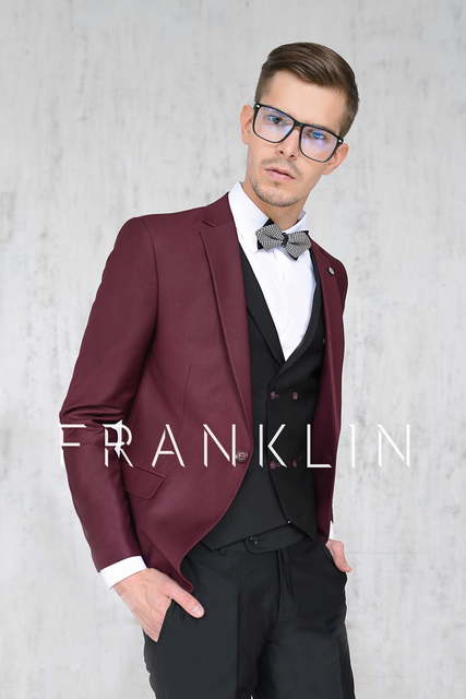 Однобортный, Тройка Свадебный костюм Fergusson (Фергюссон) от Салон мужских костюмов Dress Сode Store 2