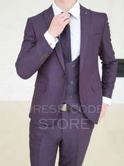 Однобортный, Тройка Свадебный костюм Fletcher (Флетчер) от Салон мужских костюмов Dress Сode Store 1