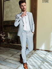 Однобортный, Двойка Свадебный костюм Hamilton (Гамильтон) от Салон мужских костюмов Dress Сode Store 1