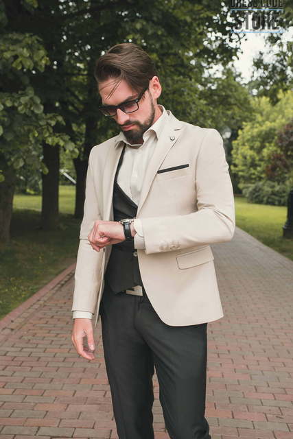 Однобортный, Тройка Свадебный костюм Harward от Салон мужских костюмов Dress Сode Store 2