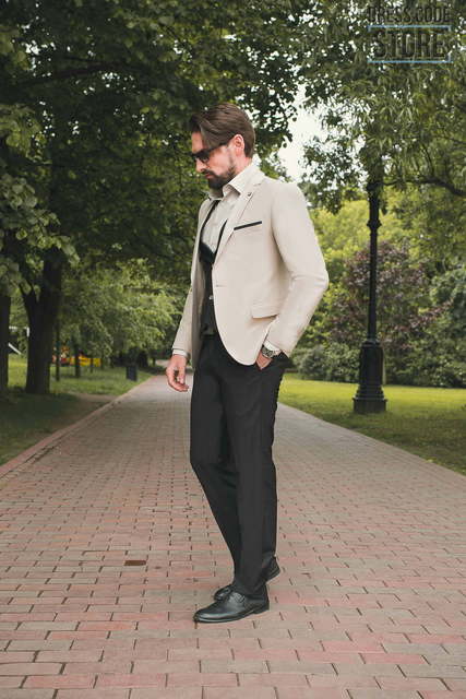 Однобортный, Тройка Свадебный костюм Harward от Салон мужских костюмов Dress Сode Store 4