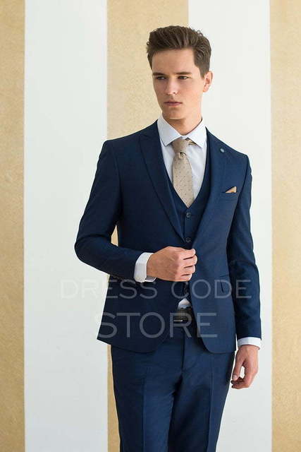 Однобортный, Тройка Свадебный костюм Houston (Хьюстон) от Салон мужских костюмов Dress Сode Store 2