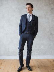 Однобортный, Тройка Свадебный костюм Houston (Хьюстон) от Салон мужских костюмов Dress Сode Store 2