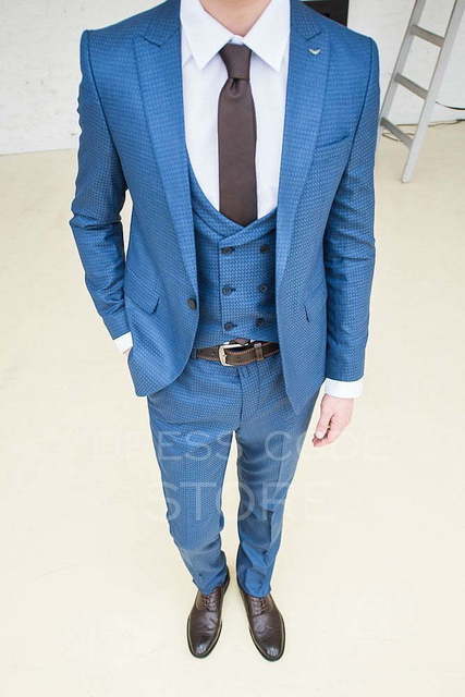 Однобортный, Тройка Свадебный костюм Kinnear (Киннер) от Салон мужских костюмов Dress Сode Store 3