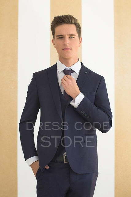 Однобортный, Тройка Свадебный костюм Lamont (Ламонт) от Салон мужских костюмов Dress Сode Store 2