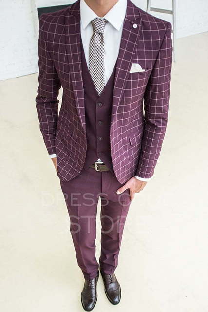 Однобортный, Тройка Свадебный костюм Mсkay (Макей) от Салон мужских костюмов Dress Сode Store 3