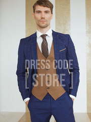 Однобортный, Тройка Свадебный костюм Mcduff (Макдафф) от Салон мужских костюмов Dress Сode Store 2