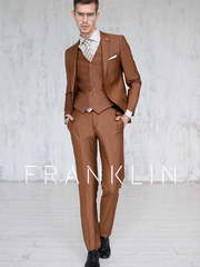 Однобортный, Тройка Свадебный костюм Mckenzie (Макензи) от Салон мужских костюмов Dress Сode Store 2