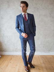 Однобортный, Тройка Свадебный костюм Mclaren (Макларен) от Салон мужских костюмов Dress Сode Store 1