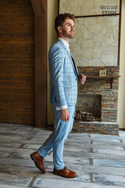 Однобортный, Тройка Свадебный костюм Melville (Мелвилл) от Салон мужских костюмов Dress Сode Store 2