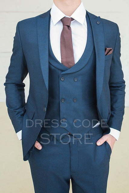 Однобортный, Тройка Свадебный костюм Napier (Непьер) от Салон мужских костюмов Dress Сode Store 2