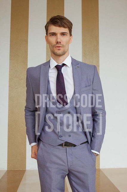 Однобортный, Тройка Свадебный костюм Oliphant (Олифант) от Салон мужских костюмов Dress Сode Store 2