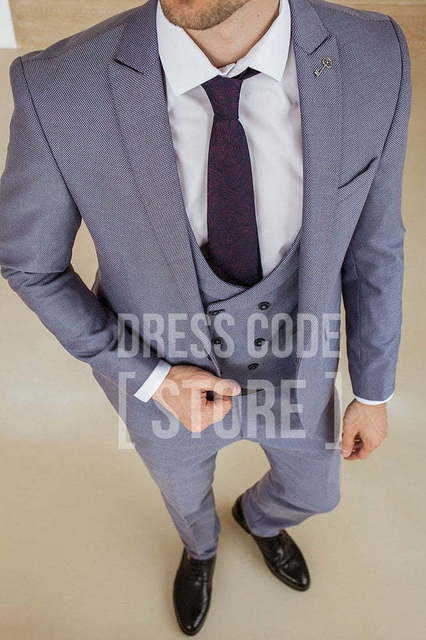 Однобортный, Тройка Свадебный костюм Oliphant (Олифант) от Салон мужских костюмов Dress Сode Store 3