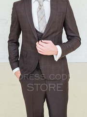 Однобортный, Тройка Свадебный костюм Patterson (Паттерсон) от Салон мужских костюмов Dress Сode Store 2
