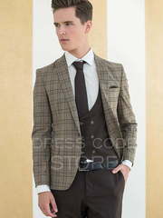 Однобортный, Тройка Свадебный костюм Rattray (Раттрей) от Салон мужских костюмов Dress Сode Store 2