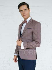 Однобортный, Тройка Свадебный костюм Rose smoke (Роуз смоук) от Салон мужских костюмов Dress Сode Store 1
