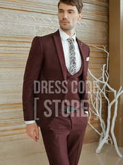 Однобортный, Тройка Свадебный костюм Sandal (Сандал) от Салон мужских костюмов Dress Сode Store 1