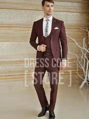 Однобортный, Тройка Свадебный костюм Sandal (Сандал) от Салон мужских костюмов Dress Сode Store 2