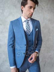 Однобортный, Тройка Свадебный костюм Sinclair (Синклер) от Салон мужских костюмов Dress Сode Store 1