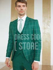 Однобортный, Тройка Свадебный костюм Sommerville (Соммервилль) от Салон мужских костюмов Dress Сode Store 1