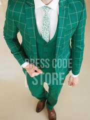 Однобортный, Тройка Свадебный костюм Sommerville (Соммервилль) от Салон мужских костюмов Dress Сode Store 2