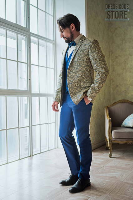 Однобортный, Тройка Свадебный костюм Tokyo от Салон мужских костюмов Dress Сode Store 2