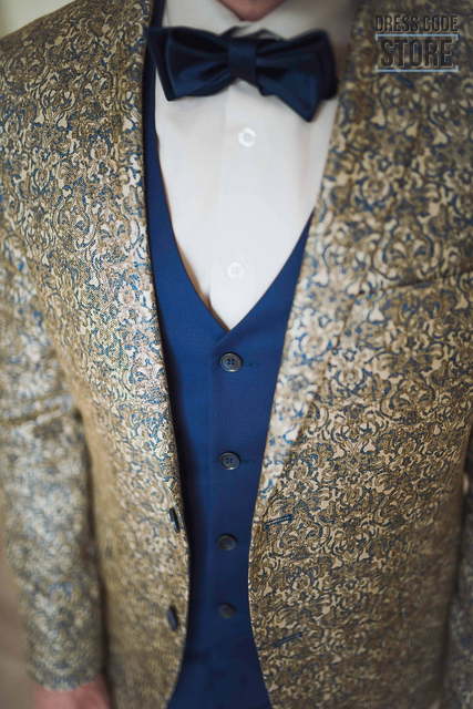 Однобортный, Тройка Свадебный костюм Tokyo от Салон мужских костюмов Dress Сode Store 5