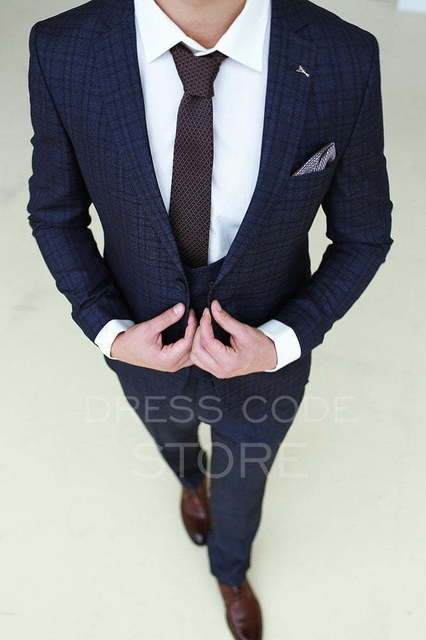 Однобортный, Тройка Свадебный костюмWatson (Ватсон) от Салон мужских костюмов Dress Сode Store 2