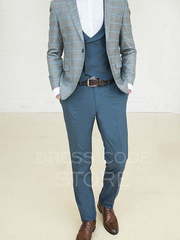 Однобортный, Тройка Свадебный костюм Whitelaw (Уайтлоу) от Салон мужских костюмов Dress Сode Store 1