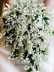 Монобукет из одного вида цветов, Раскидистый / Растрёпыш, Каскадный name от Green Buket 1